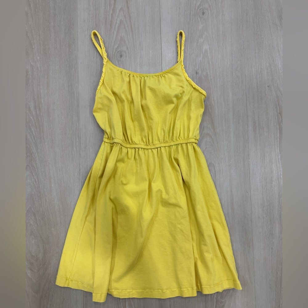 Gap Kids Girl’s Spaghetti Strap Yellow Dress Size M (8) - Picture 1 of 4